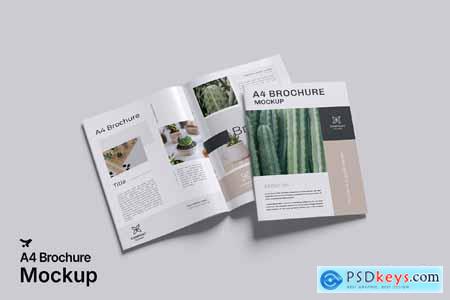 A4 Brochure Mockup