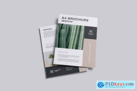 A4 Brochure Mockup