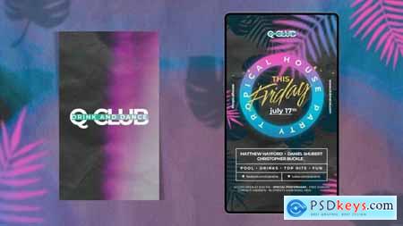 Animated Nightclub Flyer Template 59486041