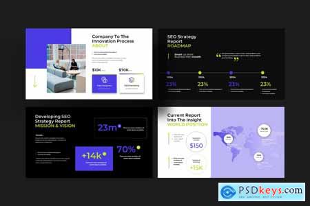Strategy Report PowerPoint Template