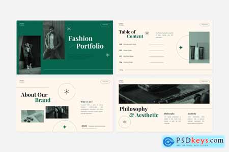 Fashion Portfolio Powerpoint Template