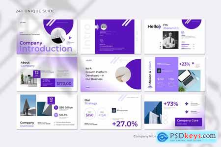 Company Introduction PowerPoint Template