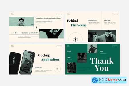Fashion Portfolio Powerpoint Template