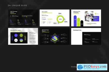 Strategy Report PowerPoint Template
