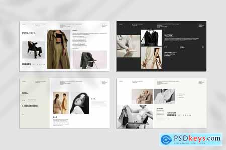 Brand Portfolio PowerPoint Template 6PG8QHX