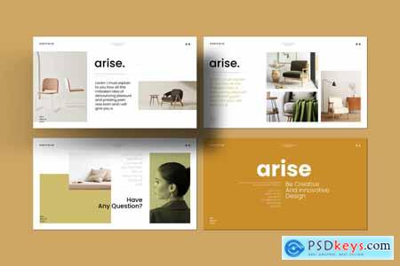 Brand Portfolio PowerPoint Template QKFPKJM