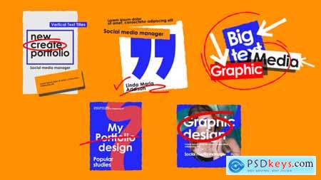 Modern Popular Tags Title Opener 59407596