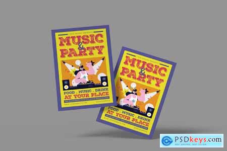 Music Party Flyer