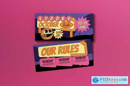 Halloween Sale Voucher