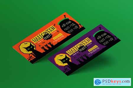 Halloween Club Party Ticket