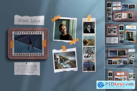 Photography Moodboard Mockup Set