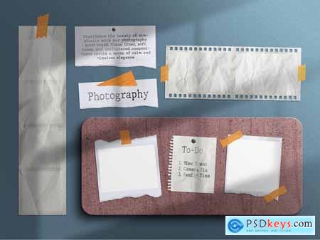 Photography Moodboard Mockup Set