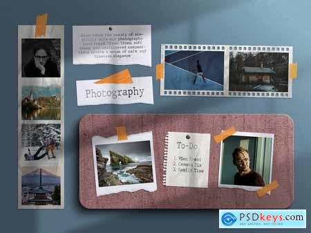 Photography Moodboard Mockup Set