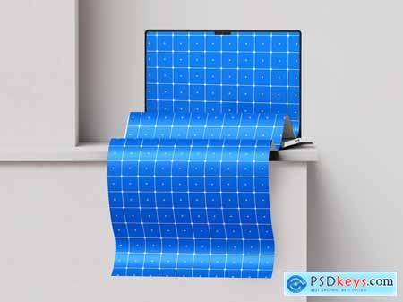 Long Scroll Extended Laptop Screen Mockup Set 4BPF8D6