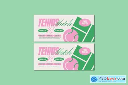 Tennis Final Match Ticket
