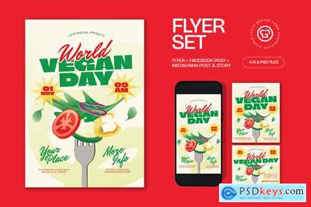 World Vegan Day Flyer