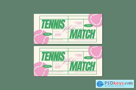 Ticket Tennis Match