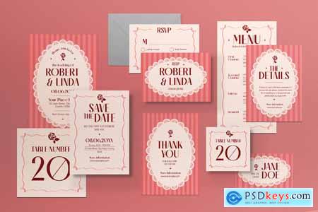 Wedding Invitation Set SZY6TUR