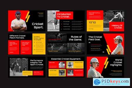 Cricket Sports Powerpoint