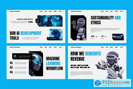 AI Tech Company Google Slides