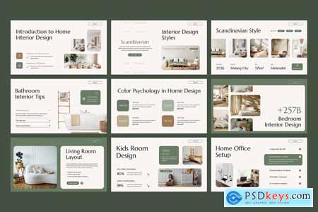 Home Interior Google Slides