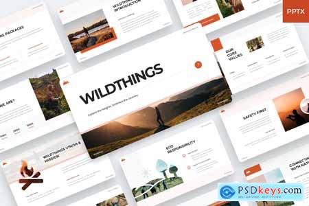 Wildthings - Hiking and Trekking PowerPoint