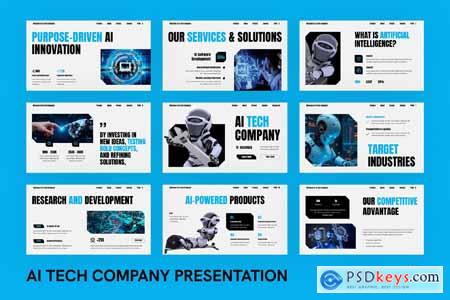 AI Tech Company Google Slides