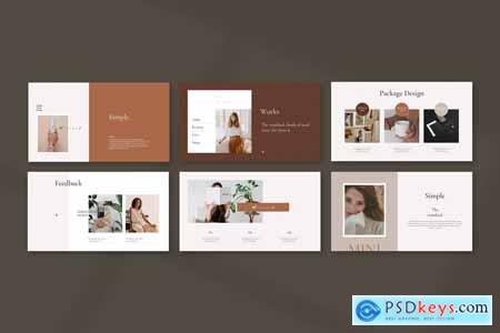 Simple Minimalist Presentation Template
