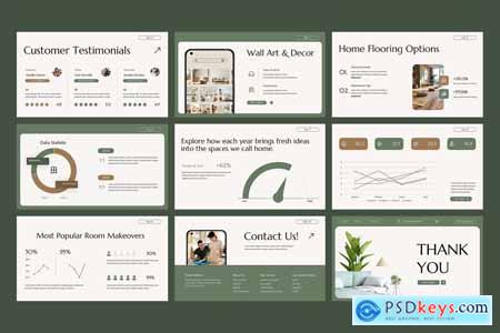 Home Interior Google Slides