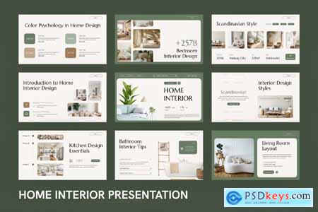 Home Interior Google Slides
