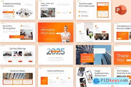 Minimalist Pitch Deck