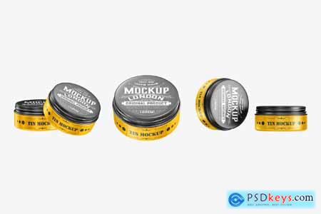 Metal Tin Mockup