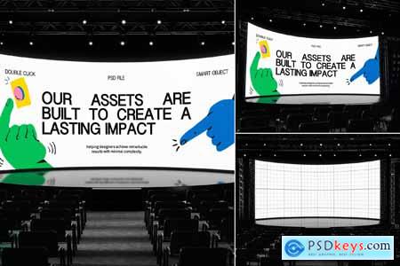 Conference Screen Mockup