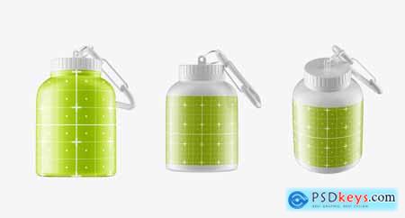 Fitness Jar Mockup