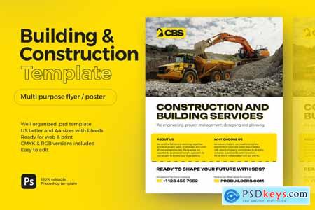 Building and Construction Services Flyer