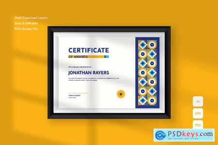Awards - Certificate