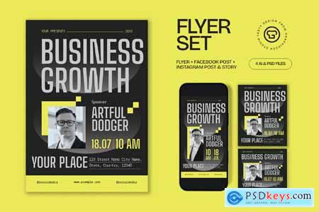 Business Growth Coaching Flyer