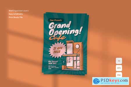 Grand Opening - Flyer