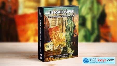 Historic Torn Paper Transitions in Premiere Pro 59620468