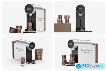 Coffee Machine Mockups
