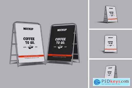 Sign Board Mockup