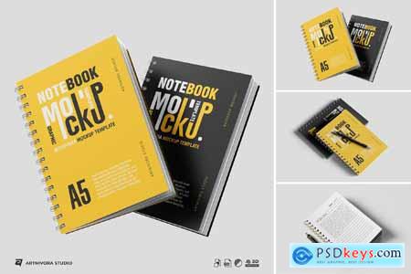 Notebook Mockup Sets
