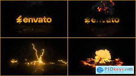 Lightning Fire Logo Animation 59633217