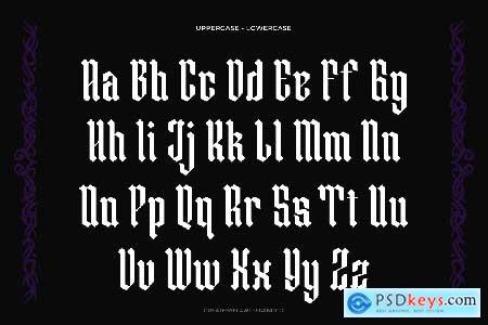 Blackletter Bellerick Font