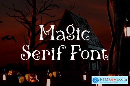 Remond Casper - Magic Halloween Font