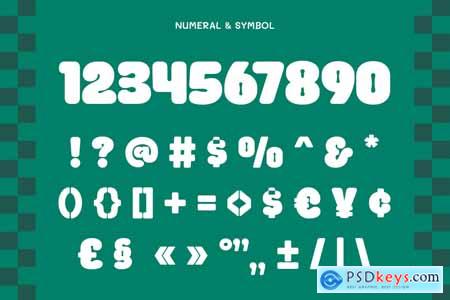 Spicy Pickle - Bold Food Font
