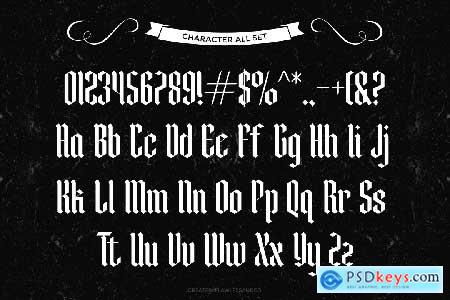 Blackletter Roslenk Font