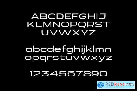 Panon Expanded  Bold Sans Serif