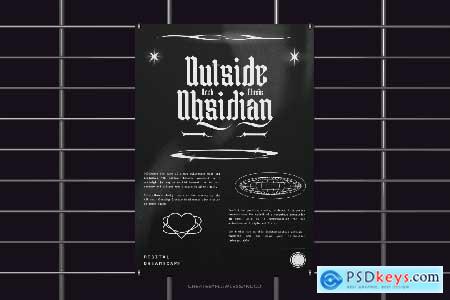 Blackletter Bellerick Font
