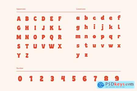 Plumpie - Bold Display Font